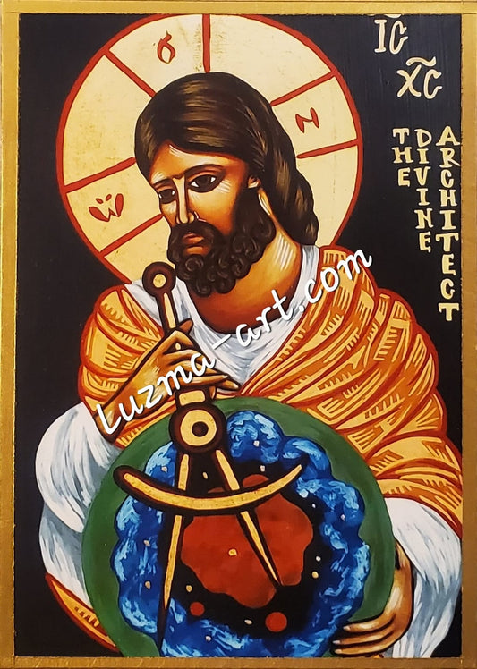 PRINT - The Divine Architect (close up)