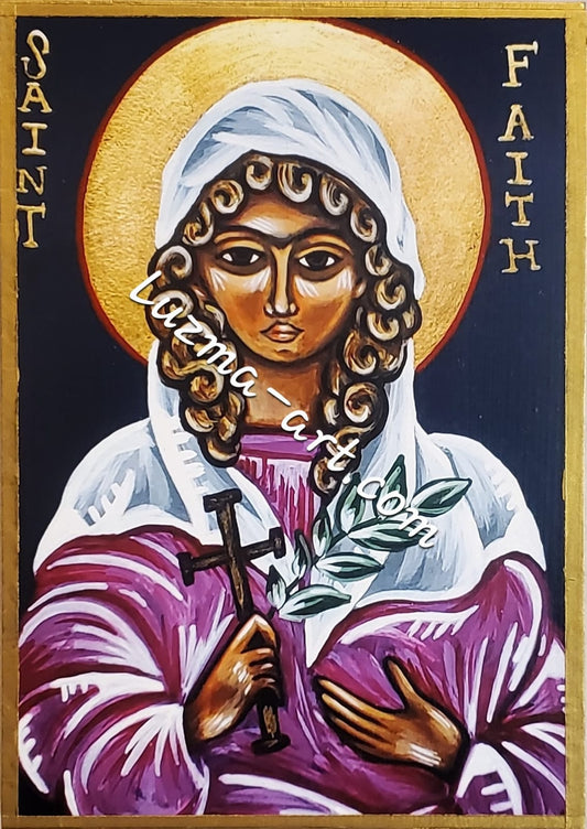 PRINT - St Faith of Rome