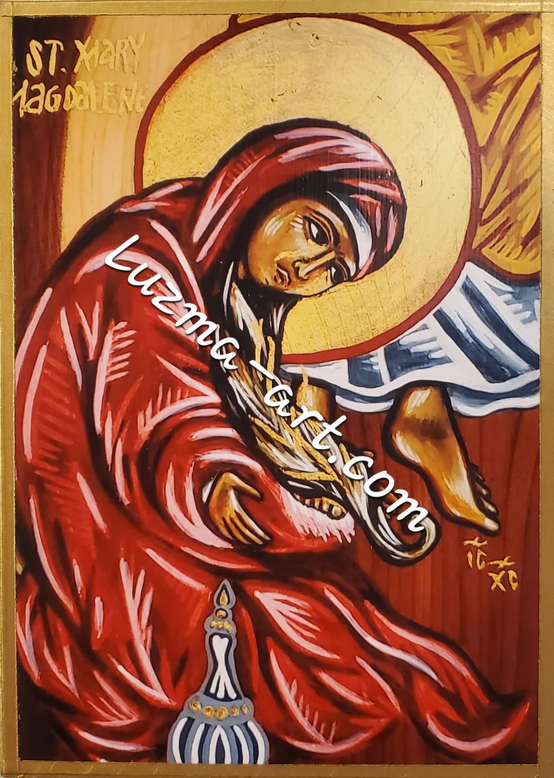 PRINT - St Mary Magdalen (cedar)