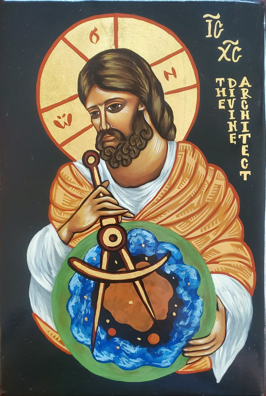 PRINT - The Divine Architect (close up)